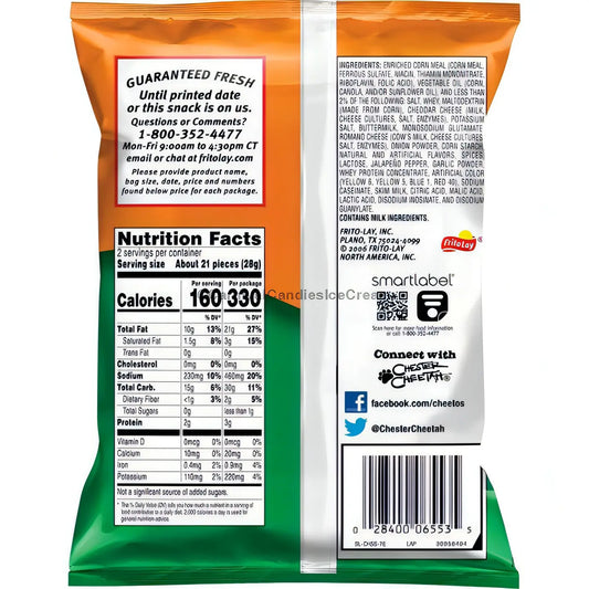 Cheetos Cheddar Jalapeno Chips
