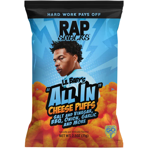 Lil Baby All in Cheese Puffs