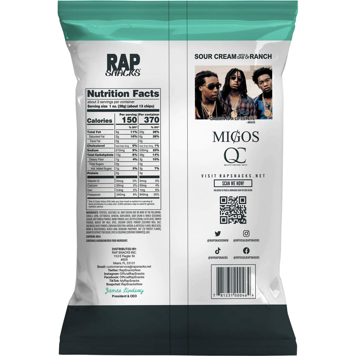 Migos Sour Cream Ranch