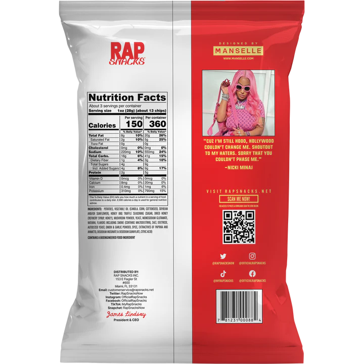 Nicki Minaj BBQ Honey Truffle