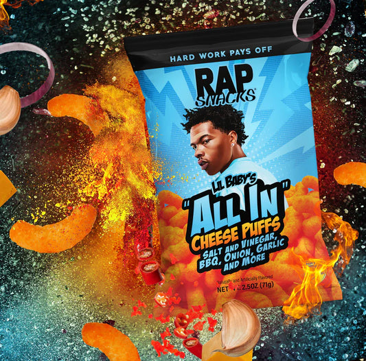 Lil Baby All in Cheese Puffs