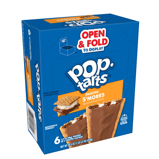 POP TARTS S'MORES S/S 6CT