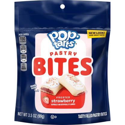 POP TARTS BITES STRWBRY 3.5OZ 6CT