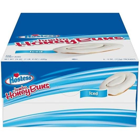 HOSTESS ICED HONEY BUN 4OZ 6CT