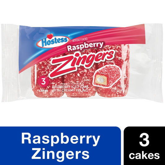 HOSTESS RASP ZINGER 6/3CT