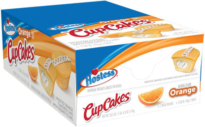 HOSTESS ORANGE CUPCAKE 2-PACK 6CT