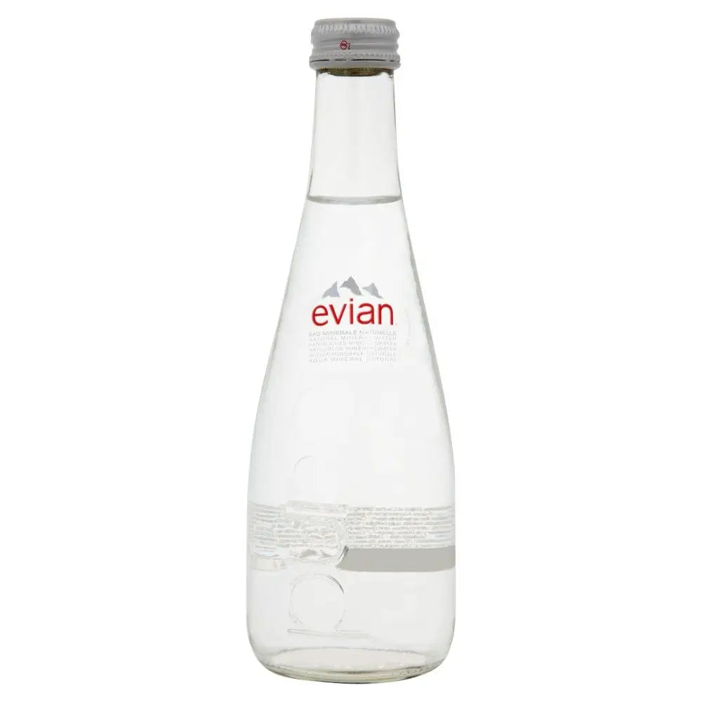 Evian Natural Spring Water, 330ml