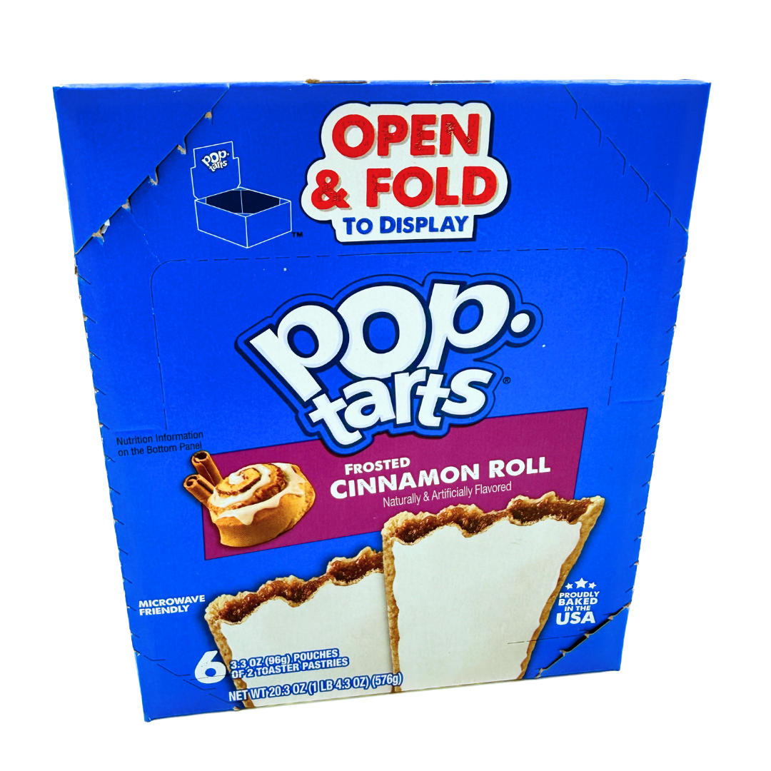 POP TARTS CINNAMON ROLL S/S 6CT