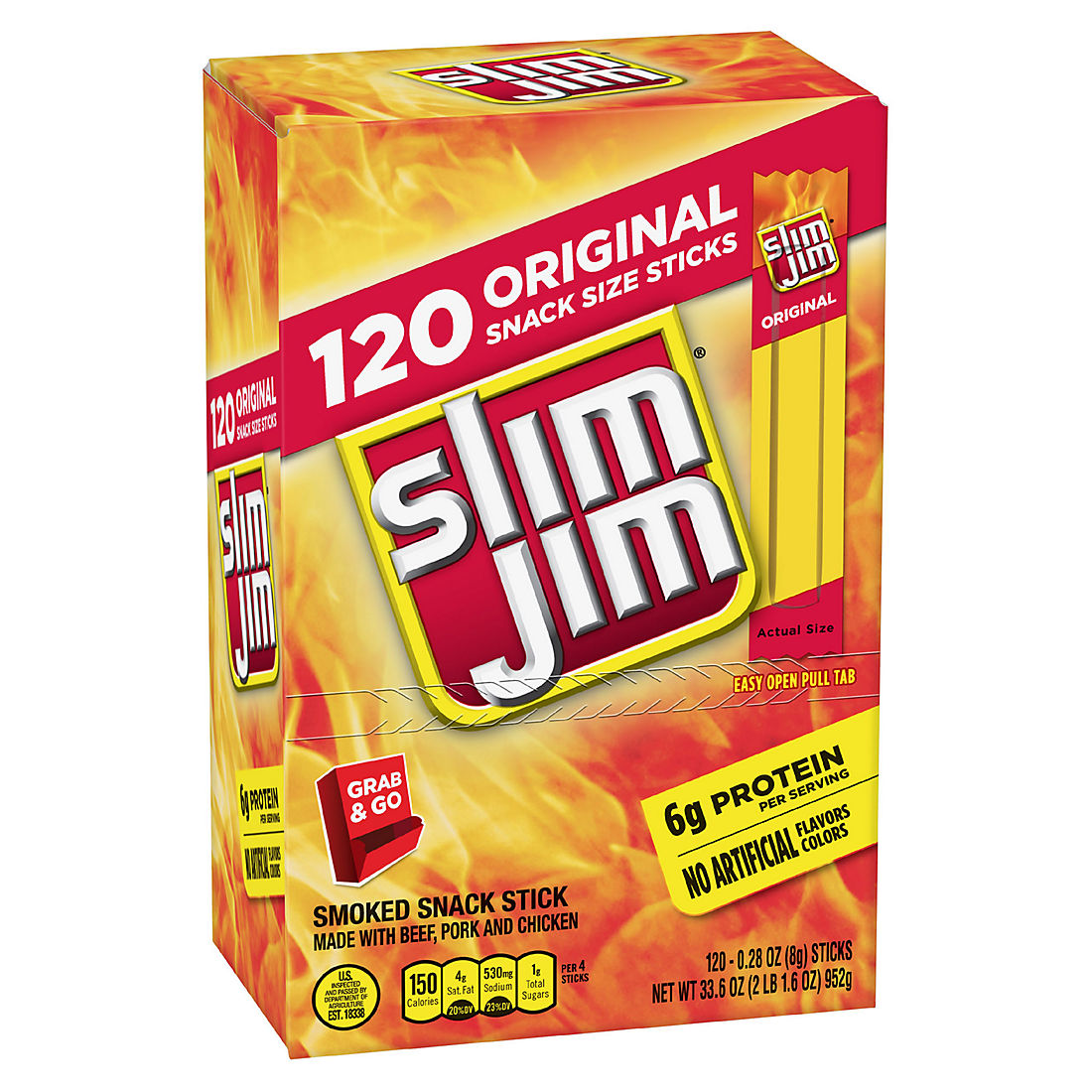 SLIM JIM 120CT 3 for $1