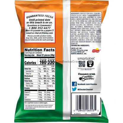 Cheetos Cheddar Jalapeno Chips