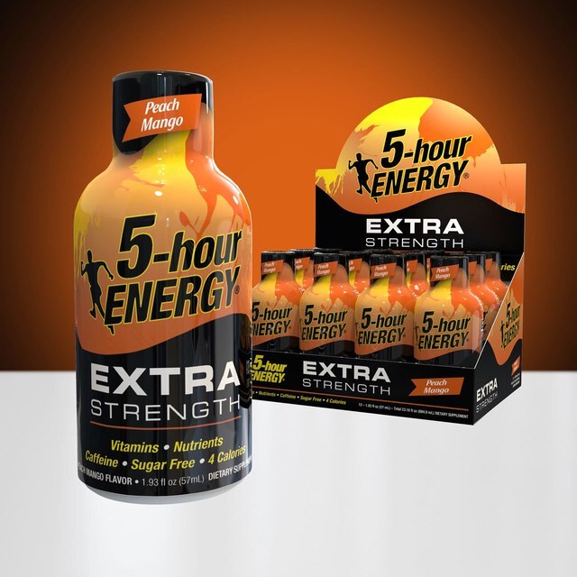 FIVE HOUR XTRA STRG PEACH MANGO 12CT
