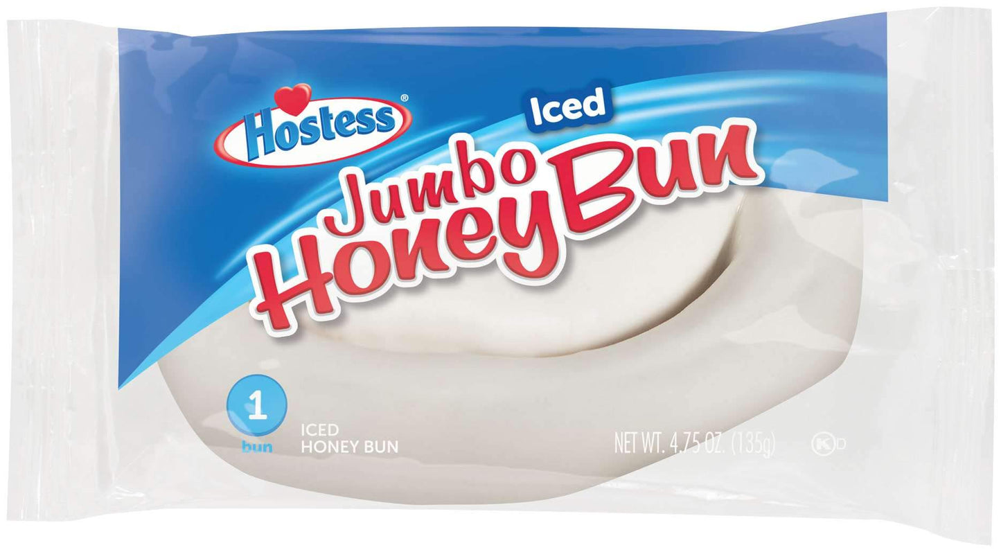 HOSTESS ICED HONEY BUN 4OZ 6CT