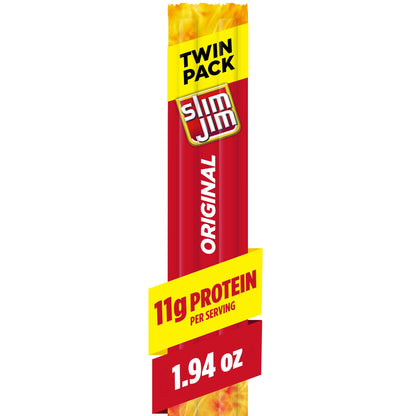 SLIM JIM GIANT TWIN SWEET/HOT 1.94OZ