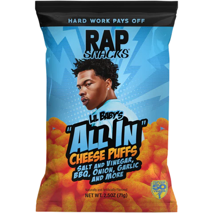 Lil Baby All in Cheese Puffs