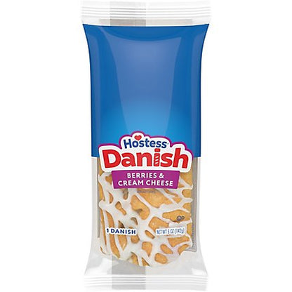 HOSTESS BERRY & CHEESE DANISH 6CT