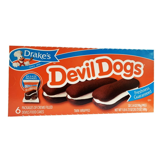 DRAKES DEVIL DOGS 6CT