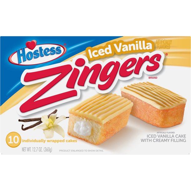 HOSTESS VANILLA ZINGER 6/3CT