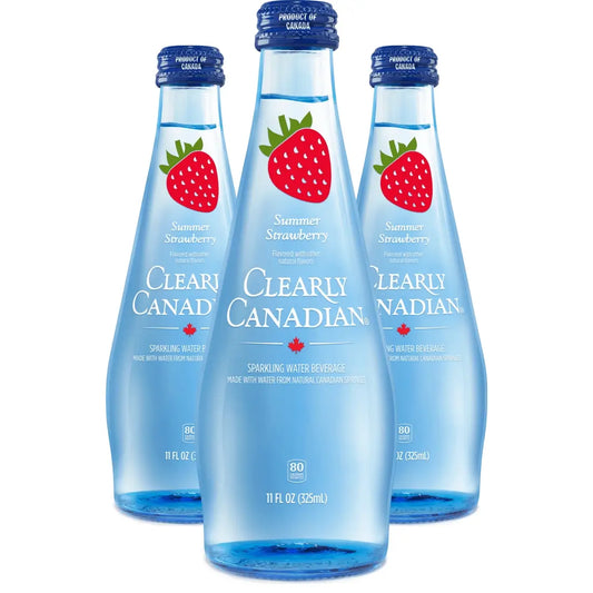 Summer Strawberry Sparkling Water