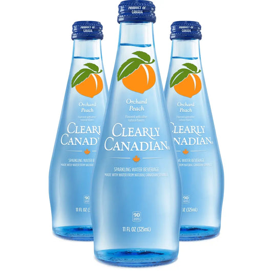 Clearly Sparkling Peach Essence Water