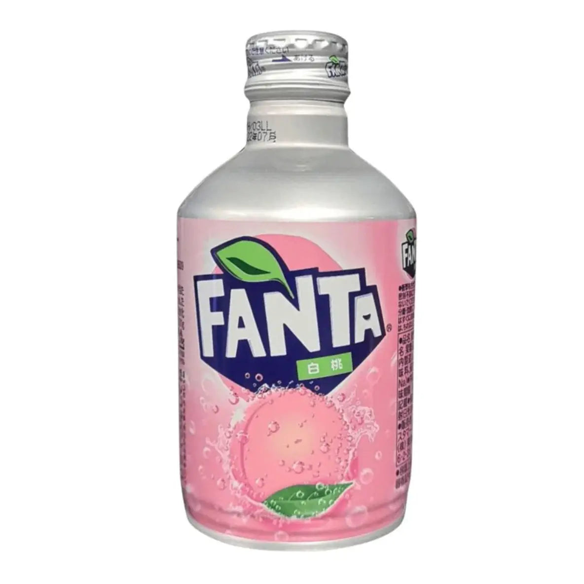 Fanta White Peach Aluminum Can