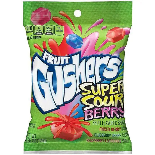 Super Sour Berry Gushers