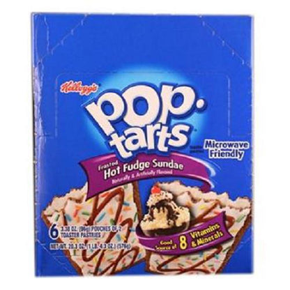 POP TARTS HOT FUDGE SUNDAE S/S 6CT