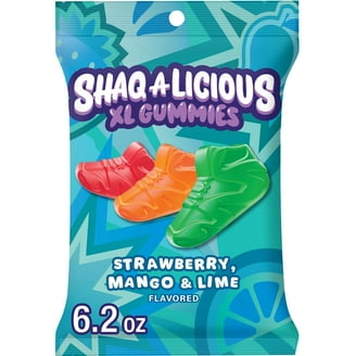 SHAQ-A-LICIOUS XL GUMMIES ASSORTED SNEAKERS 48CT