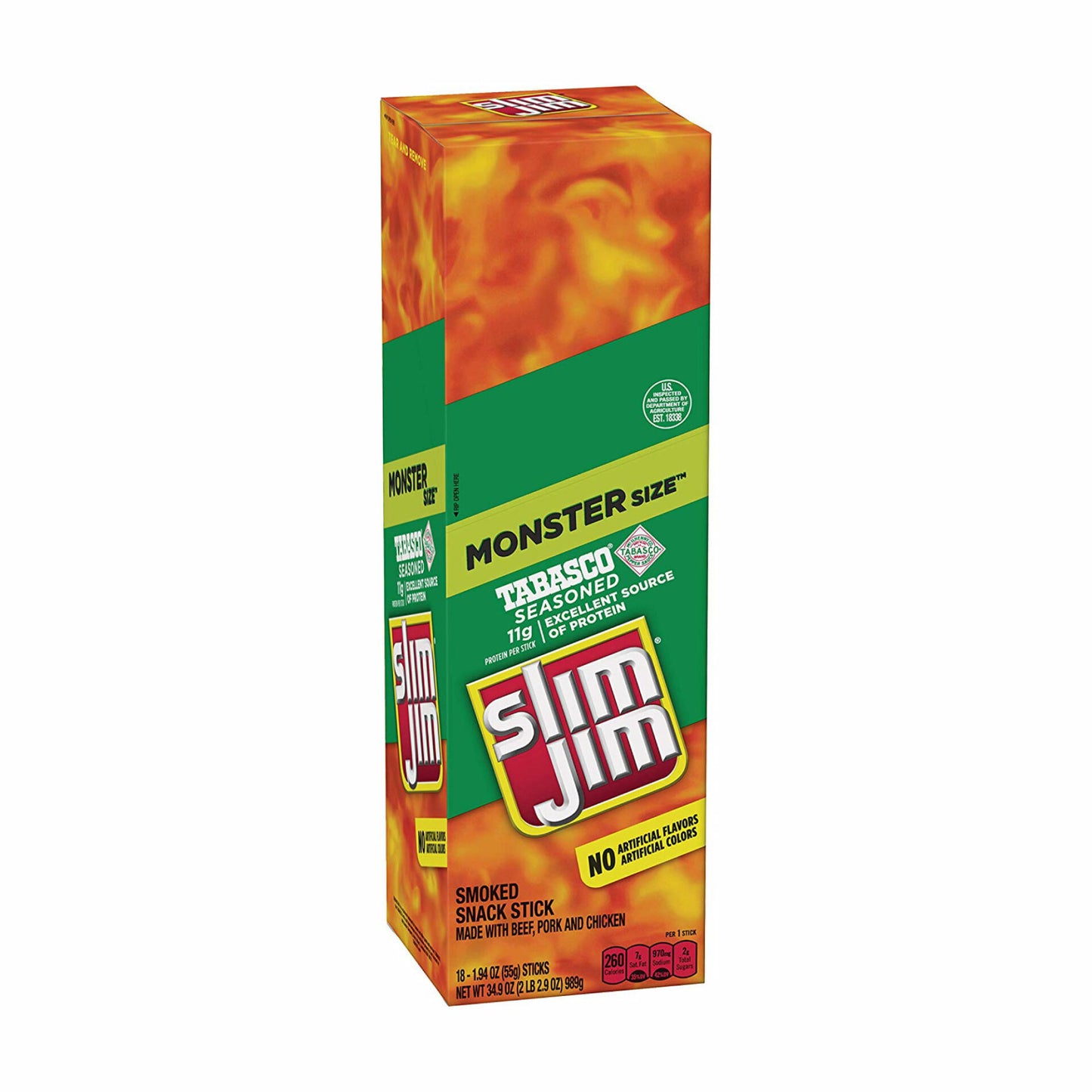 SLIM JIM MONSTER TABASCO