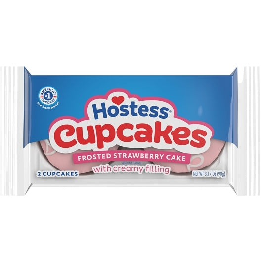 HOSTESS STRWBRRY CUPCAKES 6CT