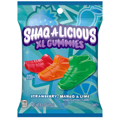 SHAQ-A-LICIOUS XL GUMMIES ASSORTED SNEAKERS 48CT