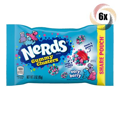 NERDS CLUSTERS ORIG KING SIZE 3OZ 12CT